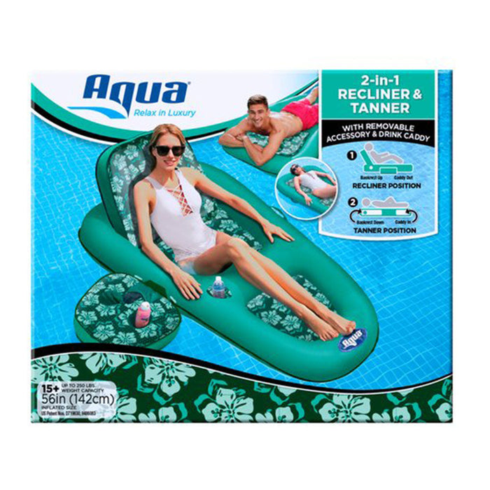 Aqua Leisure Campania Inflatable 2in1 Float, Floral & SwimSchool Baby Boat Float