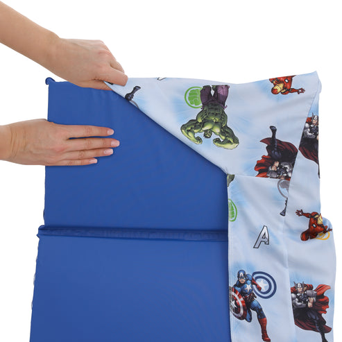 Marvel Avengers Fight the Foes Nap Pad Sheet