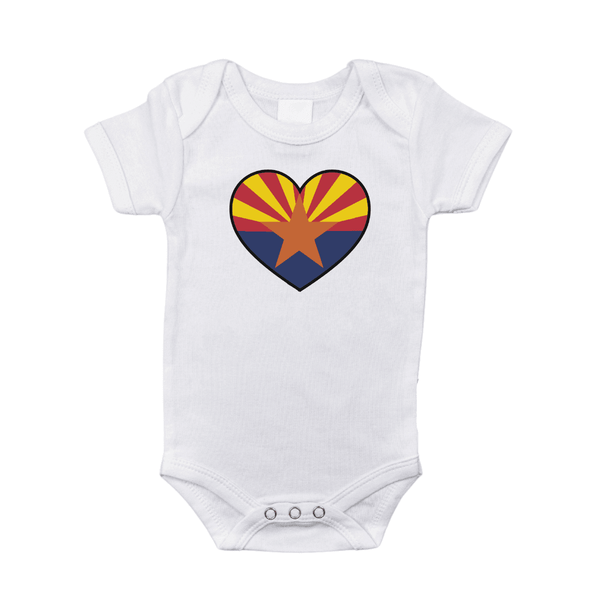 Little Hometown Arizona Baby Onesie