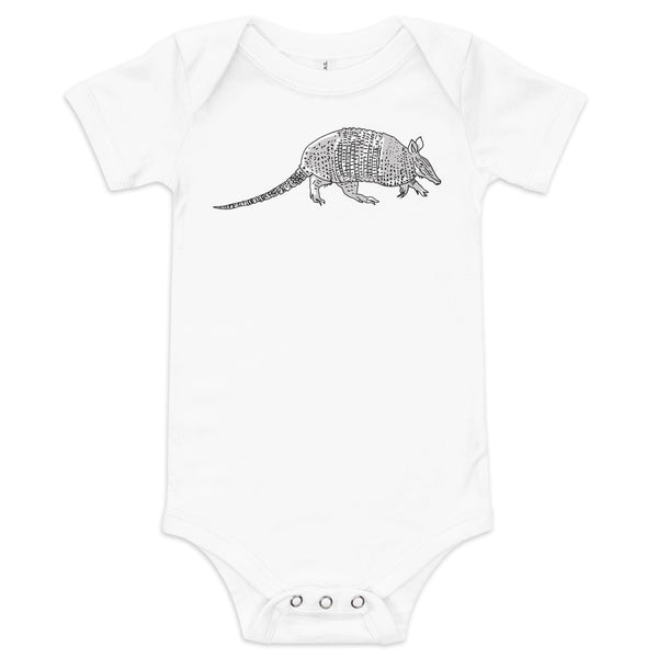 Little Hometown Armadillo Baby Onesie