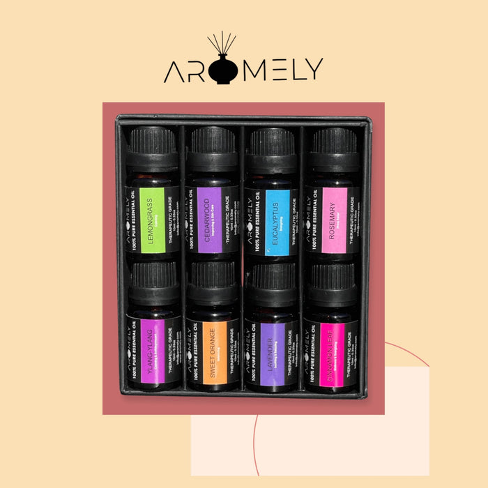 Aromely Essential Oils Top 8 Gift Set