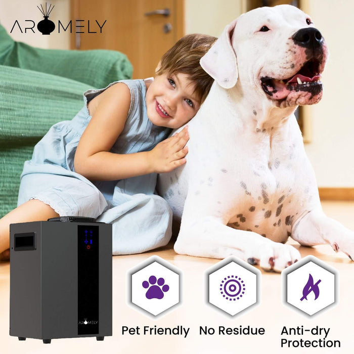 Aromely ARO PRO - Smart HVAC Scent Diffuser Up to 4,000 Sqft - Bluetooth & Waterless