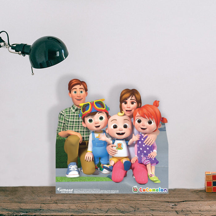 Fathead JJ & Family StandOut Mini   Cardstock Cutout  - Officially Licensed CoComelon    Stand Out