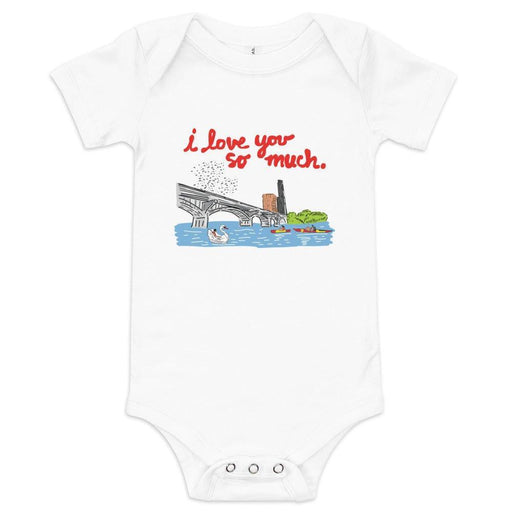 Little Hometown Austin City I Love You So Much Baby Onesie One Piece