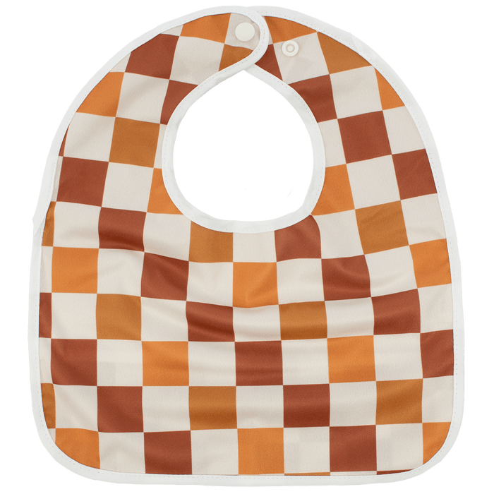 Texas Tushies Autumn Check - The Flip Bib