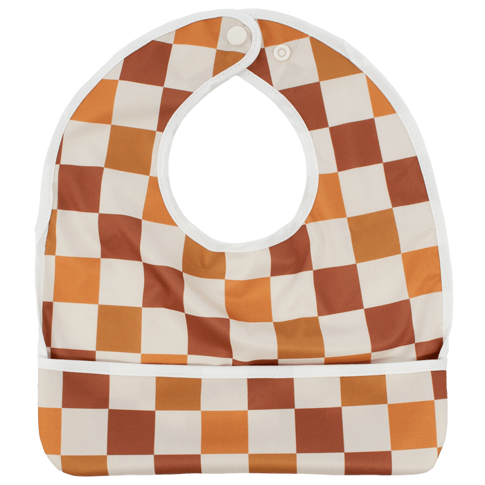 Texas Tushies Autumn Check - The Flip Bib