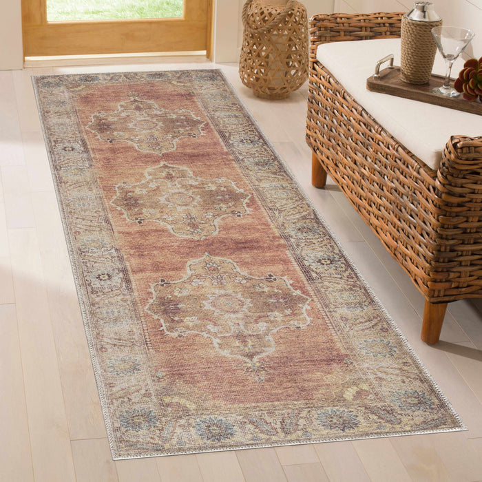 Hauteloom Powhatan Washable Thin Rug