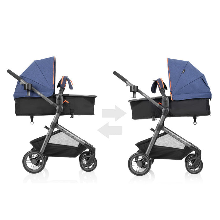 Evenflo® Pivot Vizor Travel System with LiteMax Infant Car Seat