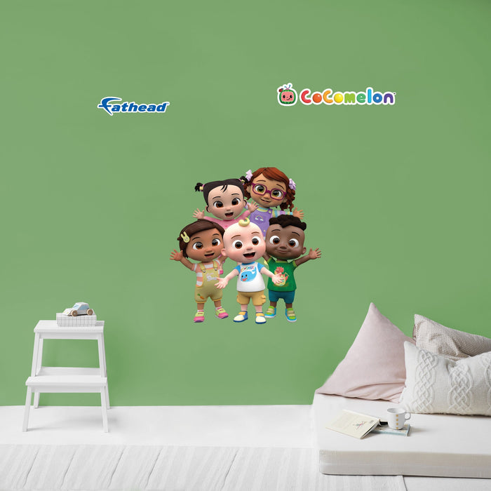 Fathead JJ & Friends RealBig - Officially Licensed CoComelon Removable Adhesive Decal