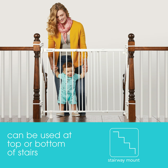 Summer Infant Metal Banister And Stair Safety Gate