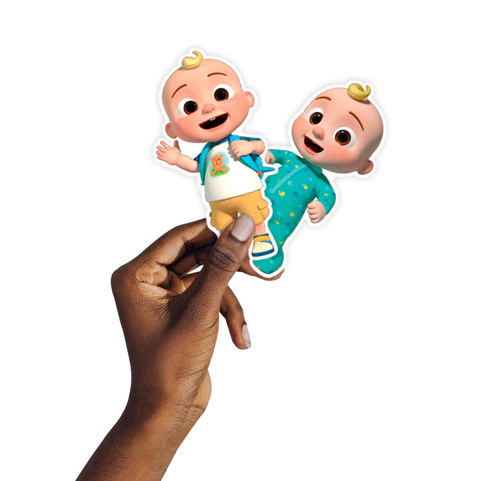 Fathead JJ Minis        - Officially Licensed CoComelon Removable     Adhesive Decal