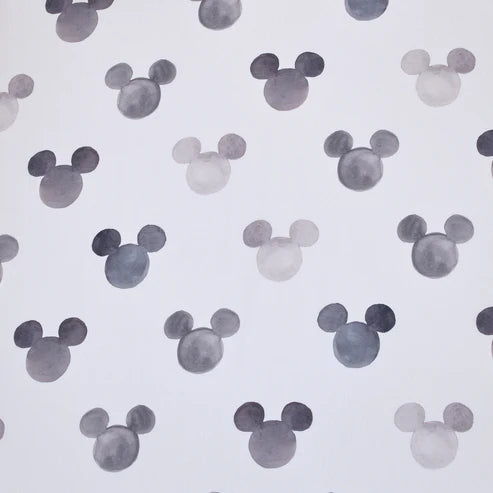 Disney Watercolor Mickey Ears Mini Crib Sheet
