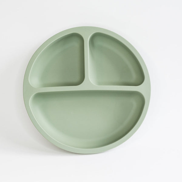 Babeehive Goods Sage Silicone Suction Plate