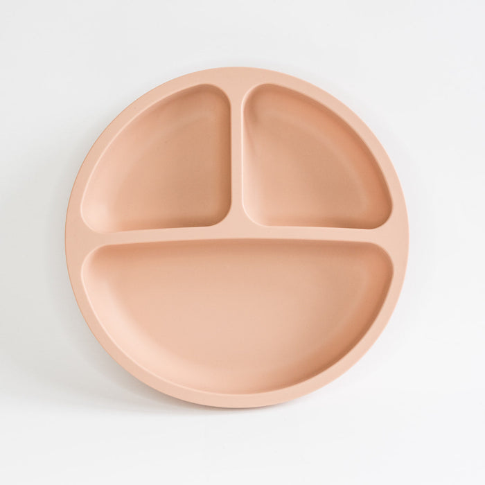 Babeehive Goods Apricot Silicone Suction Plate