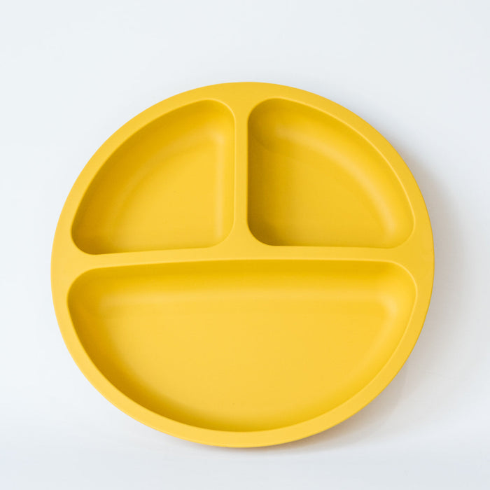 Babeehive Goods Mustard Silicone Suction Plate