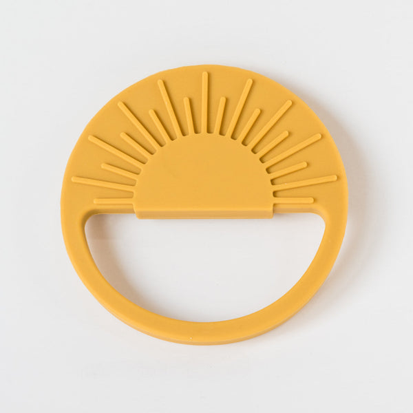 Babeehive Goods Mustard Sunburst Teething Toy