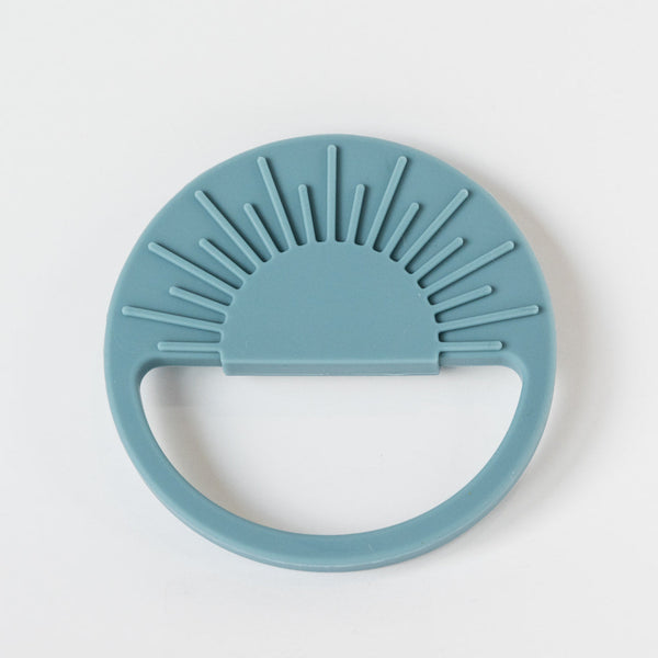 Babeehive Goods Teal Sunburst Teething Toy