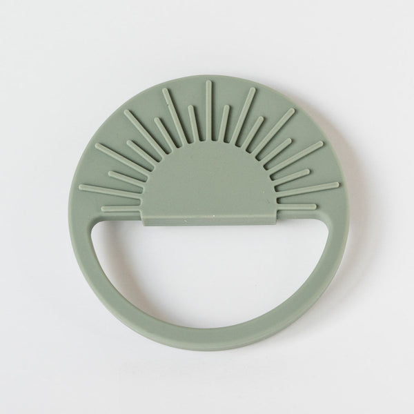 Babeehive Goods Sage Sunburst Teething Toy