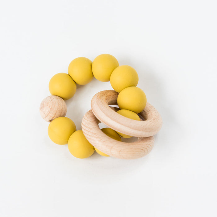 Babeehive Goods Mustard Teething Ring