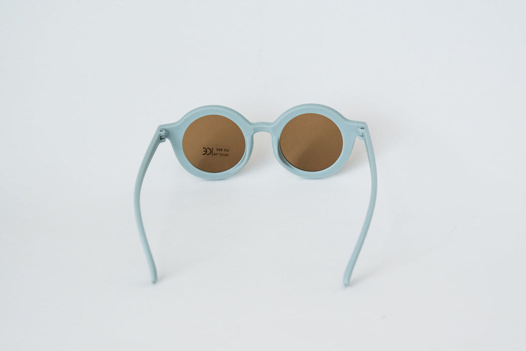 Babeehive Goods Toddler & Kid Retro Sunglasses - Duck Egg Blue