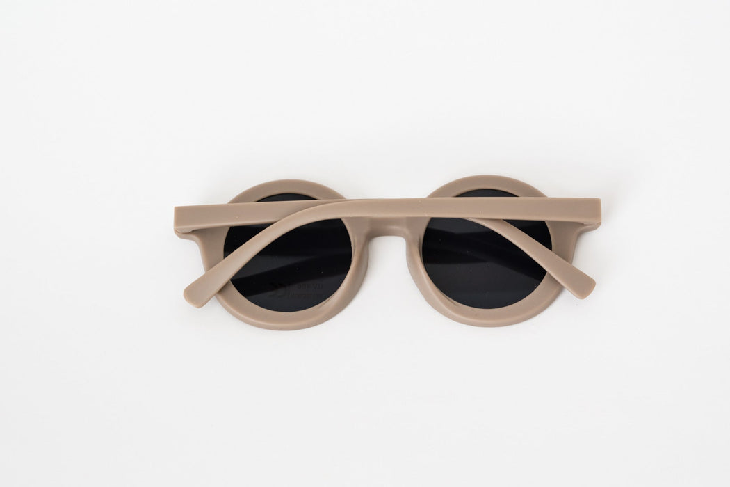 Babeehive Goods Toddler & Kid Retro Sunglasses - Coffee