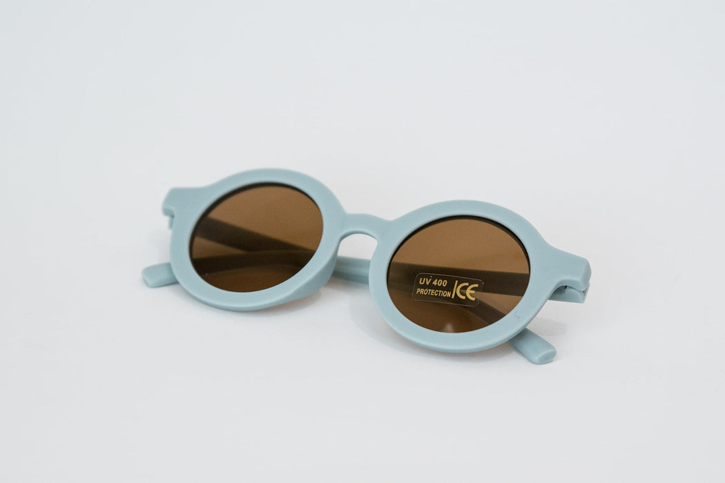 Babeehive Goods Toddler & Kid Retro Sunglasses - Duck Egg Blue