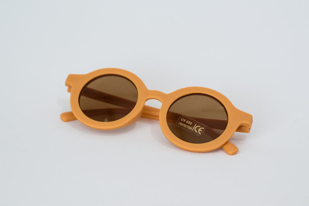 Babeehive Goods Toddler & Kid Retro Sunglasses - Mustard