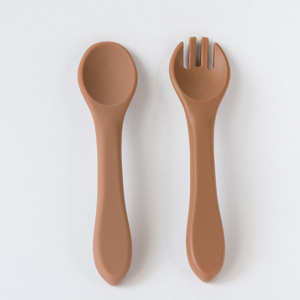 Babeehive Goods Clay Spoon and Fork Set