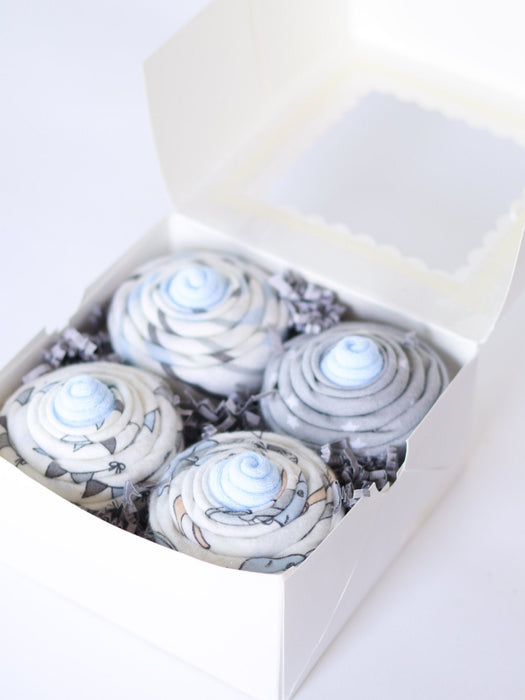 Baby Blossom Company Baby Boy Cupcake Set - Royal Safari