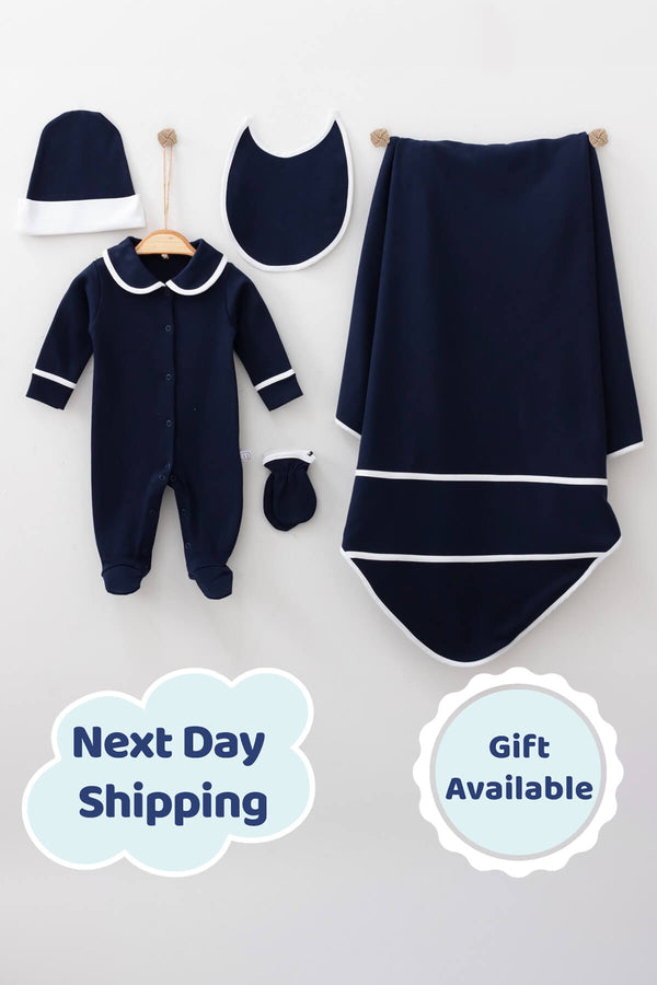 THA Dressing Ramsey Newborn Coming Home Set (5 pcs)