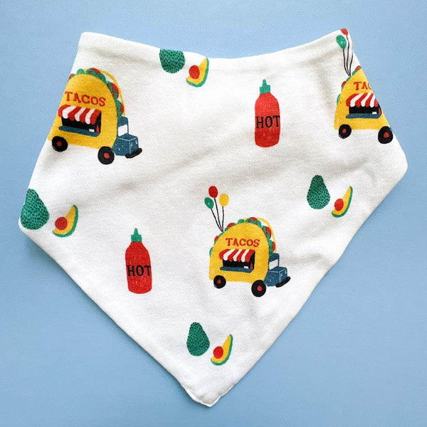 Estella Baby Kerchief Bib- Taco Truck