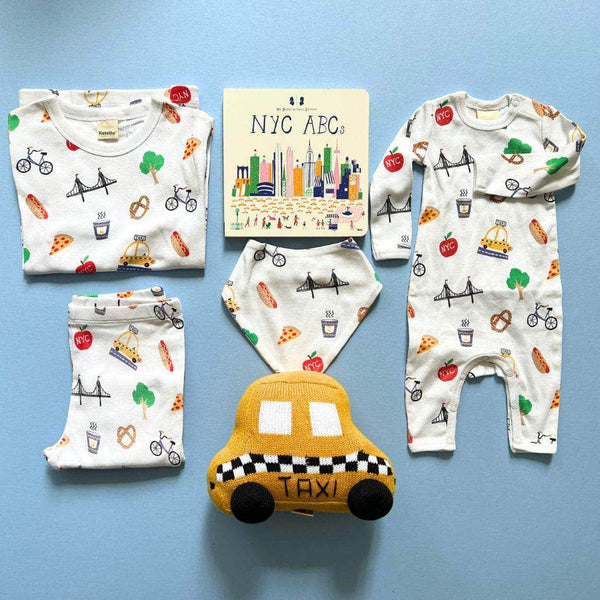 Estella City Dreams: NYC-Inspired Sibling Pajama Duo