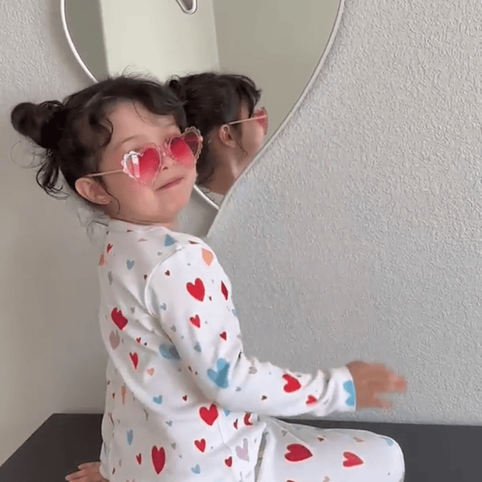 Estella Toddler Heart Pajamas Set