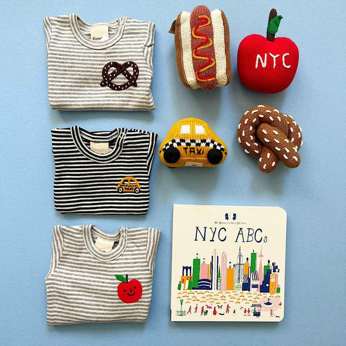 Estella NYC Organic Baby Gift Set-Embroidery