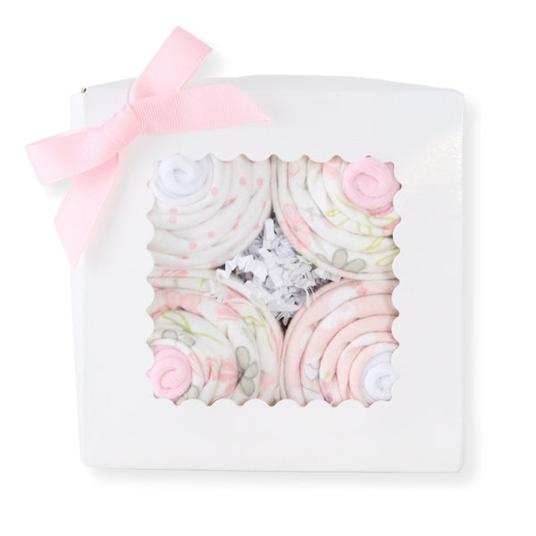 Baby Blossom Company Baby Girl Cupcake Set - Bunny