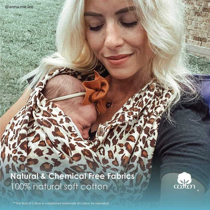 Baby K'tan Print Baby Carrier in Leopard Love