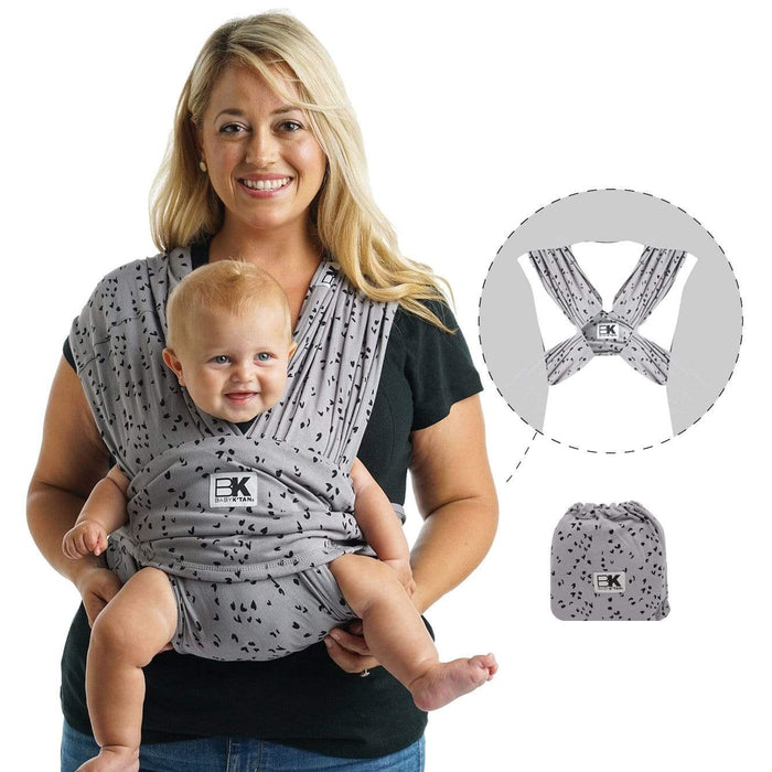 Baby K'tan Print Baby Carrier | Sweetheart Grey