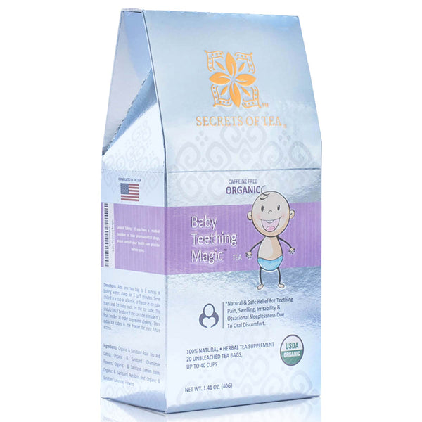 Secrets Of Tea Baby Teething Relief Tea- 80 Servings