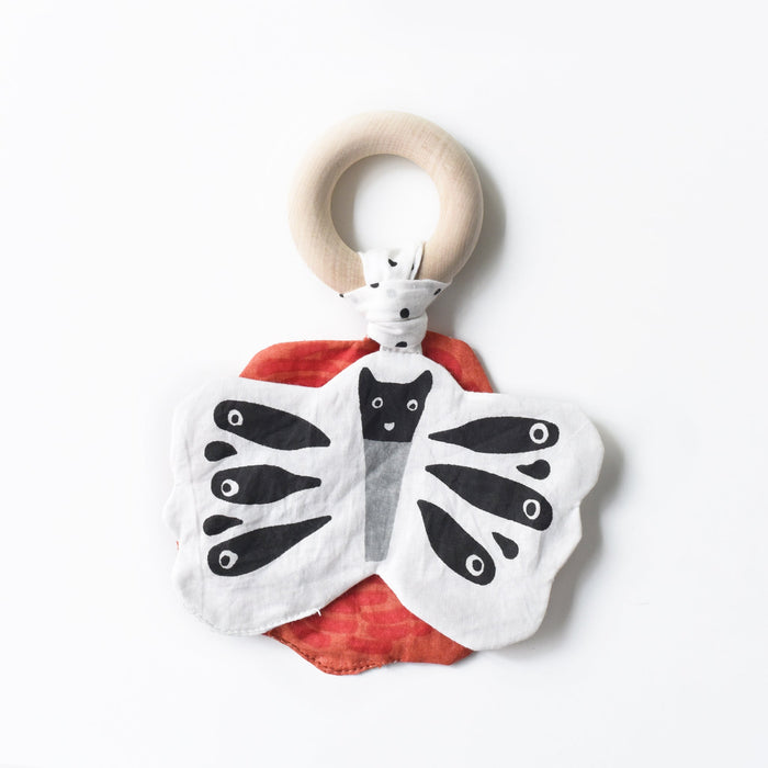 Wee Gallery Crinkle Teether - Butterfly