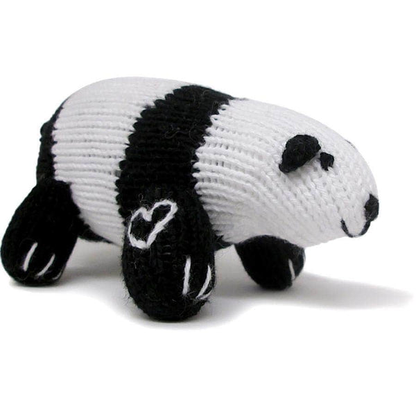 Estella Organic Baby Toys - Newborn Rattles | Panda