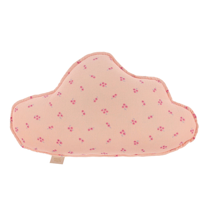 Moi Mili Muslin "Pink Forget-Me-Not" Cloud Pillow