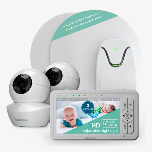 Babysense True Sleep: Video Baby Monitor with Movement Monitor, 1 or 2 Cameras