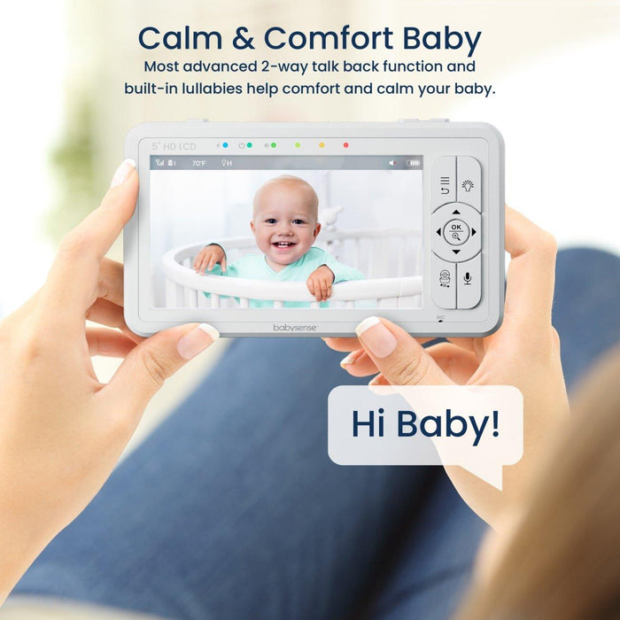 Babysense True Sleep: Video Baby Monitor with Movement Monitor, 1 or 2 Cameras