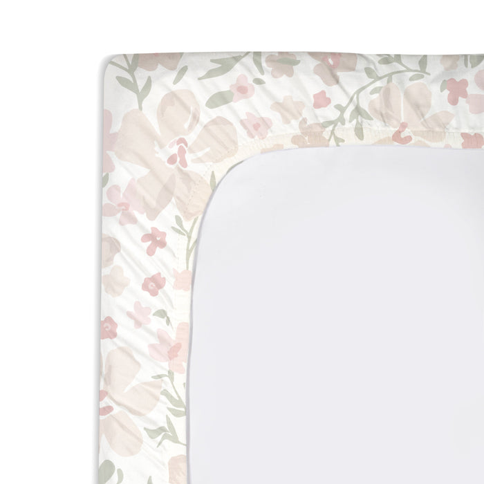 Makemake Organics Organic Changing Pad Cover - Blossom