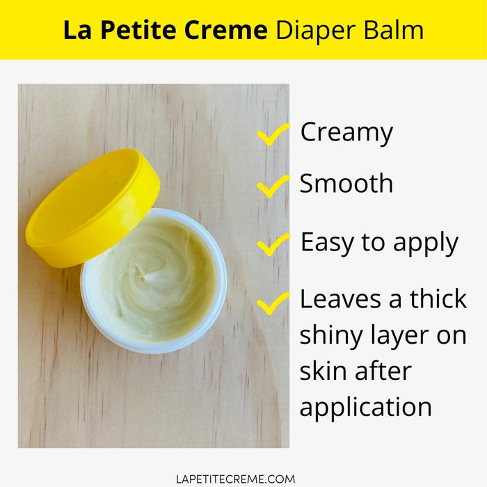 La Petite Creme Organic French Diaper Rash Cream - 4 oz