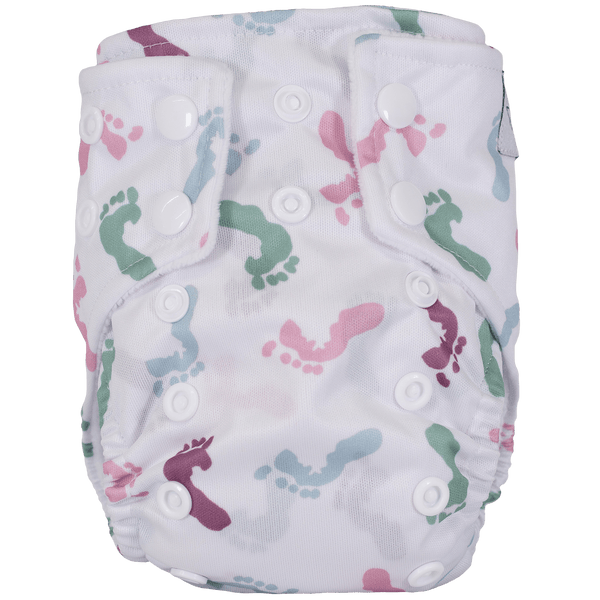 Texas Tushies Bamboo Velour Tiny Tushies Newborn AIO Cloth Diaper