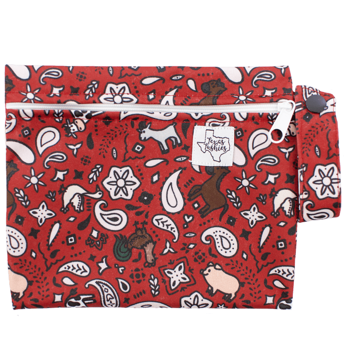 Texas Tushies Bandana Barn - Mini Wet Bag