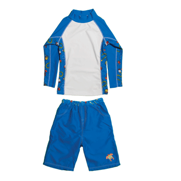 Baby Banz Boys 2 Long Sleeve Rashguard Set