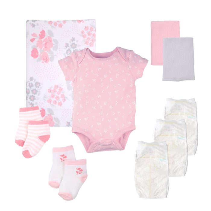 Baby Blossom Company Floral Baby Gift Set