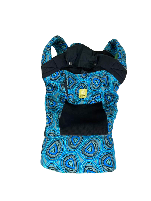 Lillebaby CarryOn Airflow DLX Carrier Toddler Size, Blue Agate (Open Box)